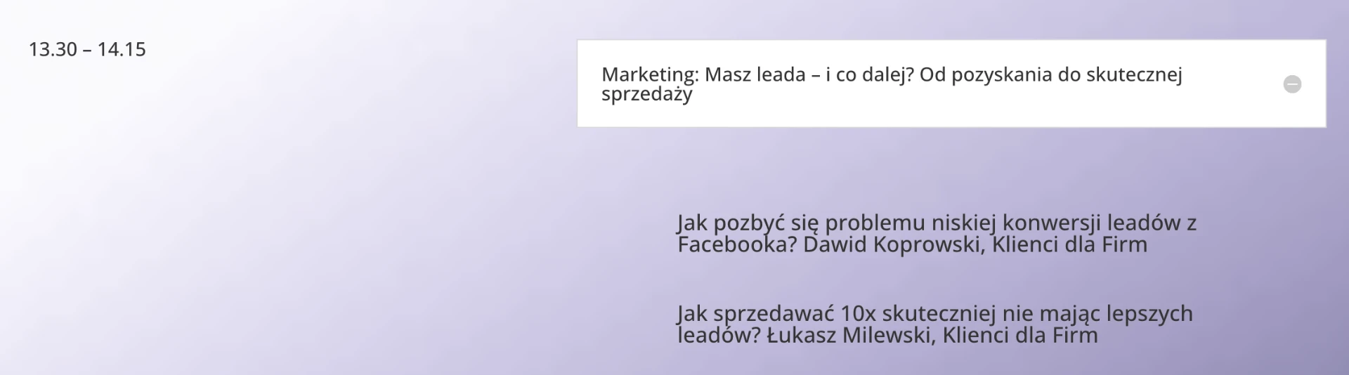 FinExpo 2024: agenda prelekcji Dawida Koprowskiego i Łukasza Milewskiego